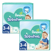 Pampers Splashers úszó Nadrágpelenka 6-11kg Midi 3-4 (2x12db) pelenka