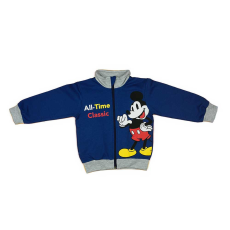  Pamut, cipzáras kisfiú kardigán Mickey egér mintával