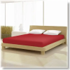  Pamut-elastan classic cseresznye piros színű gumis lepedő 180x200 cm-es alacsony matracra