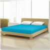  Pamut jersey classic petrol kék színű gumis lepedő 90*200 és 100x200 cm-es matracra