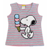  Pamut kislány trikó Snoopy mintával