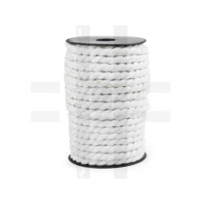  Pamut sodrott zsinór fonott fényes szállal - 8 mm dekorációs kellék