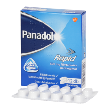  PANADOL RAPID 500MG FILMTABLETTA 12X vitamin és táplálékkiegészítő