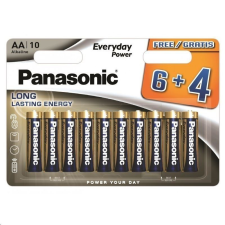 Panasonic 1.5V Alkáli AA ceruza elem Everyday Power (10db / csomag) (LR6EPS/10BW 6+4F) ceruzaelem