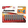 Panasonic 1.5V Alkáli AA ceruza elem Pro power (10db / csomag)  (LR6PPG-10BW-6-4) (LR6PPG-10BW-6-4)