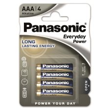 Panasonic 1.5V Alkáli AAA ceruza elem Everyday Power (4db / csomag) (LR03EPS-4BP) (LR03EPS-4BP) ceruzaelem