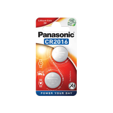 Panasonic 3V lítium gombelem 2db (Cr-2016L/2Bp) gombelem