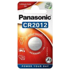 Panasonic CR2012 3V lítium gombelem 1db/csomag (CR-2012EL-1B) gombelem