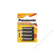 Panasonic Elem, AA ceruza, 4 db, PANASONIC "Alkaline power" (PEBAA4) ceruzaelem