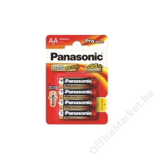 Panasonic Elem, AA ceruza, 4 db, PANASONIC "Pro power" (PEGAA4) ceruzaelem