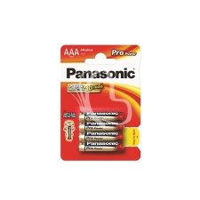Panasonic Elem, AAA mikro, 4 db, PANASONIC &quot;Pro power&quot; ceruzaelem