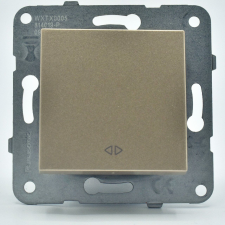 Panasonic Intrerupator cruce, 10A, IP20, Bronz, Panasonic Arkedia Slim / Karre Plus villanyszerelés
