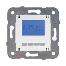 Panasonic Karre Plus heti programozható termosztát hűtés-fűtés fehér villanyszerelés