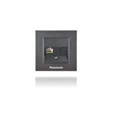 Panasonic Karre Plus RJ45 CAT 5E FALI ALJZAT fekete (keret nélkül) világítási kellék