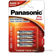 Panasonic Pro Power AAA 1.5V szupertartós alkáli elem 4db/csomag kapásjelző