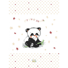 Panda Babastar merev pelenkázó lap 50*70 cm - bézs panda pelenkázó matrac