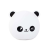Panda Gyermek éjszakai lámpa 0,3 W panda figura