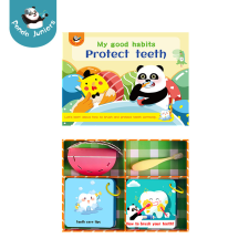Panda Juniors - My good habits - A fogaim védelme kreatív és készségfejlesztő