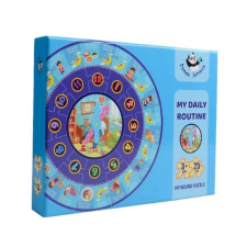 Panda Juniors - My round puzzle - Napi rutin kreatív és készségfejlesztő