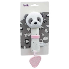 Panda Tulilo pihe-puha sípoló játék rágókával - szürke/rózsaszín panda gyermek- és ifjúsági könyv