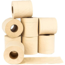 Pandoo bambusz WC-papír 3 rétegű 8 db-os csomag higiéniai papíráru