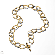 Pandora 14K aranyozott organikus formájú szemes nyaklánc - 363881C00-45 nyaklánc