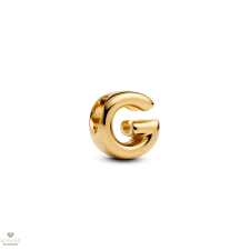 Pandora 14K aranyozott "G" betű charm - 763953C00 medál
