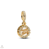 Pandora 14K aranyozott Születésnapi torta függő charm - 763787C01