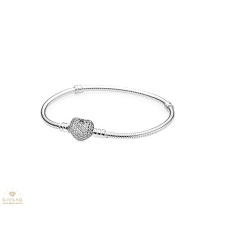 Pandora a szerelem pillanatai szív karkötő - 590727CZ-17 karkötő