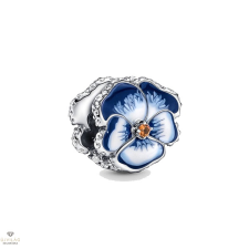 Pandora Árvácska Virág charm - 790777C02 egyéb ékszer