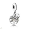Pandora Családfa függő charm - 791728CZ