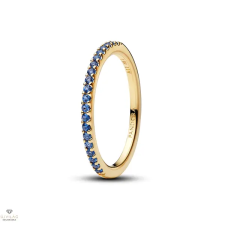 Pandora Csillogó kék fél örökkévalóság gyűrű 54-es méret - 162999C02-54 gyűrű