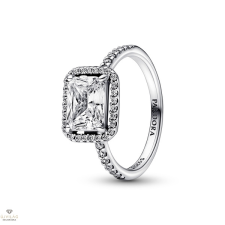 Pandora Csillogó Szögletes Glória gyűrű 48-as méret - 192391C01-48 gyűrű