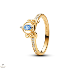 Pandora Disney Hamupipőke tökhintója gyűrű 54-es méret - 163059C01-54 gyűrű