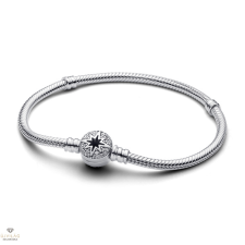 Pandora Északi Sarkcsillag kapcsos kígyólánc karkötő 19 cm - 593584C01-19 karkötő