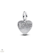 Pandora Gravírozható szerető szív függő charm - 793604C01 medál