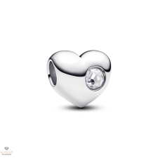 Pandora gravírozható szív charm - 794161C04 medál