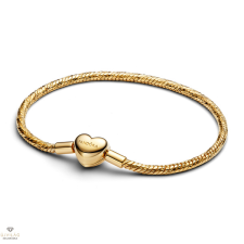 Pandora Gravírozható Szív kígyólánc karkötő 16 cm - 564236C00-16 karkötő