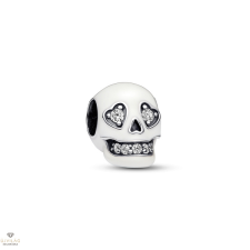 Pandora Halloweeni koponya charm - 792811C01 egyéb ékszer