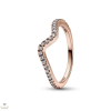 Pandora hullám gyűrű 50-es méret - 182539C01-50
