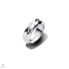 Pandora hullámos széles karikagyűrű 50-es méret - 193886C00-50