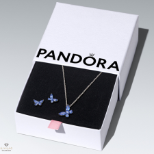 Pandora kék pillangó szett - Pandora Ünnepi szett 2 ékszer szett