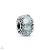 Pandora Kék Téli Hópehely Murano üveg charm - 792377C00
