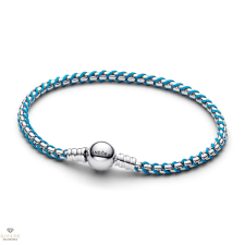 Pandora kék zsinór kígyólánc karkötő 21 cm - 593816C01-21 karkötő