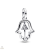 Pandora Me Hamza kéz medál charm - 793411C01