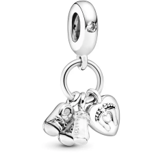 Pandora Moments People 798106CZ Kisbabám függő charm (Ag925/1000, 3,1 g) medál