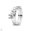 Pandora MUM betűs, szétválasztható gyűrű 52-es méret - 194458C01-52