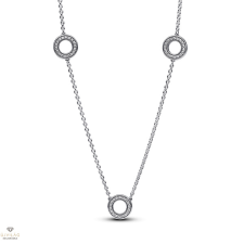 Pandora pavé karikás nyaklánc - 393162C01-50 nyaklánc