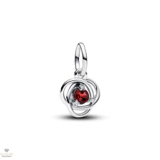 Pandora piros örökkévalóság köre függő charm - 793125C07 egyéb ékszer