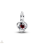 Pandora piros végtelenség köre függő charm - 793125C01